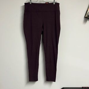 RBX Leggings. New with tags. No pockets. Purple. Size XL.